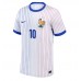 Camisa de time de futebol França Kylian Mbappe #10 Replicas 2º Equipamento Europeu 2024 Manga Curta